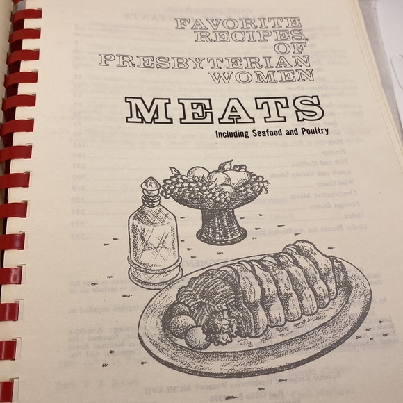 Favorite Recipes of Presbyterian Woman 2000 Recipes Vintage 1960’s - Picture 6 of 10